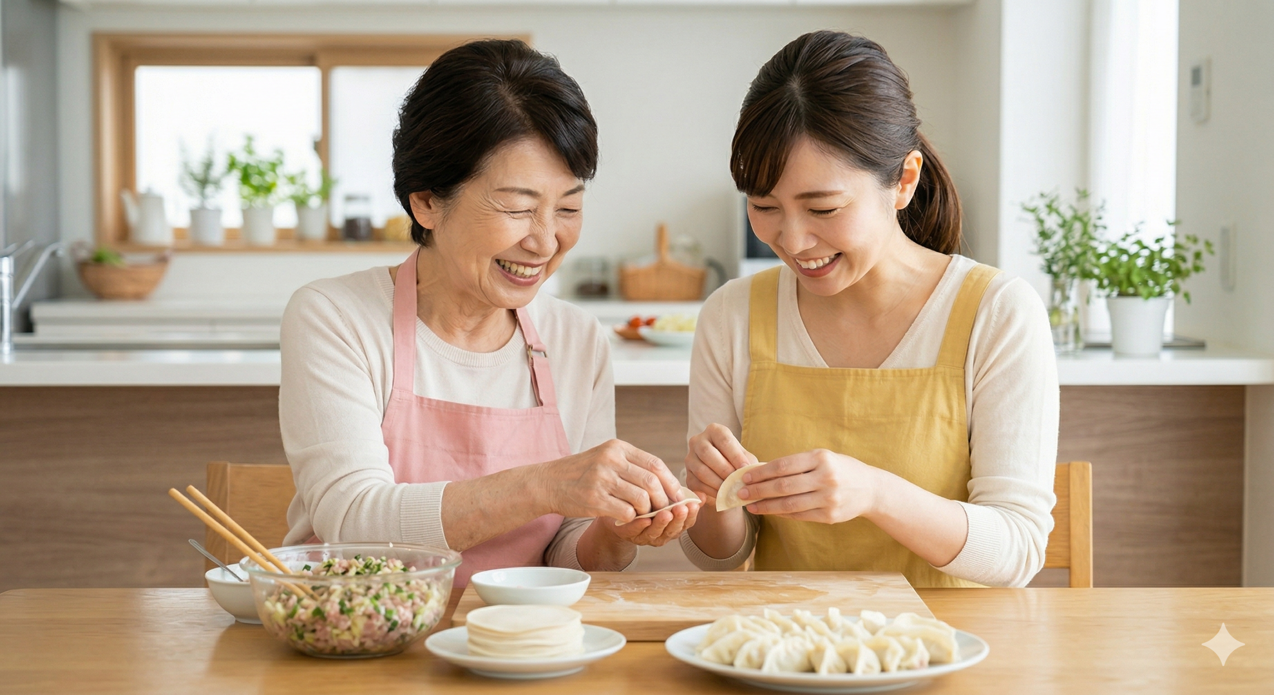 お母さんと娘
